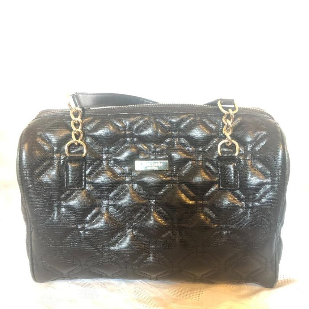 Kate Spade New York Black Leather Shoulder Bag!!